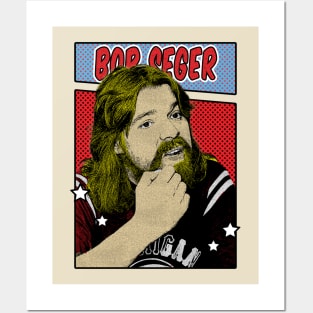 Bob Seger Pop Art Comic Style Posters and Art